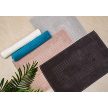 Textured Squares Bath Mat